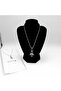 Zircon Stone Infinity Angel Wing Steel Necklace – Stylish and Meaningful Accessory for Women - 4