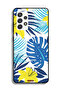Samsung Galaxy M32 5G Protective Case Cover Feather And Flower Art