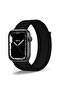 Apple Watch 49mm 46mm 45mm 44mm 42mm | Nylon Sport Band | Black