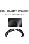 Xiaomi Mi Band 8 Stainless Steel Leather Ring Chain Belt | Black - 5