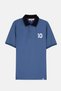 El Diez Polo Neck T-Shirt - Blue