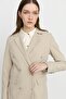 Double Breasted Blazer Jacket Stone - 2