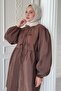 Knotted Shabby Bitter Brown Suit - 3