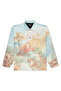 Heavens Waiting Button up Jacket - Multicolor, Polyester and Cotton Blend, Comfortable Fit