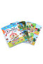 7 Difference Advanced Level Puzzle Activity Educational Set Training Set Training Materials (11 Sheets-A5 Size) - 3