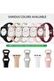 6 Pack Slim Thin Bands For Apple Watch 38mm 40mm 41mm -MultiColor1 - 5