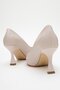 Women's Chain Heeled Shoes Ten Skin - 4