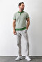 Men's Adjustable Waist Pocket Jogger Trousers Stone - 5060 - 6