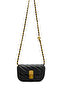 Lock Detailed Faux Leather Women's Crossbody Bag Sheldon Black - 2