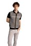 Men's Black Slim Fit Slim Fit Buttoned Polo Collar Patterned Short Sleeve Knitwear T-Shirt - 3