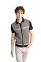 Men's Black Slim Fit Slim Fit Buttoned Polo Collar Patterned Short Sleeve Knitwear T-Shirt - 2