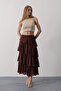 Layered Cut Long Skirt - 4