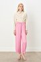 Wide Leg Crash Pants Pink