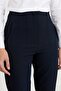 Buy Pensli Iron-On Carrot Trousers Navy Blue - 3