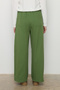 Loose Leg Canvas Denim Trousers with Elastic Waist Amazon - 4