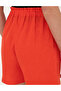 Red Comfort Fit Linen Bermuda Shorts 50306492-Vr030 - 6
