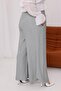 Large Size with Pockets and Elastic Waist Palazzo Pants - 8
