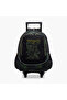 Dinosaur Print 17-inch Trolley Backpack with Zip Closure - 30x17x43 cms