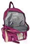Kawaii Korean Style School Backpack with Accessories and Teddy Bear Fuchsia - 4