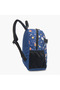 Space Print Backpack with Adjustable Straps and Zip Closure - 28x17x33 cms - 4