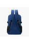 18-inch Solid Backpack with Adjustable Straps and Zip Closure - 45x30x19 cms - 4