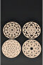 Mandala Patterned Coaster - 4