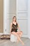 Lace Leopard Print Shorts Set - 2