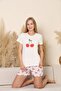 Cherry Shorts Pajama Set - 3