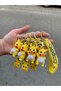 3D Led Lighted Cute Mascot Keychain Colorful Effect Bag Car Ornament Cute Figure Gift 1 Piece - 2