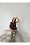 Gold Buttoned Women's Knit Vest - 100% Cotton - 6