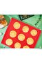 Silicone Roller Pastry Making and Oven Mat Bendable, Non-Stick, Heat Resistant 30X26 cm - 7