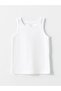 Ecru Crew Neck Baby Girl Undershirt 3-Piece - 4