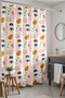 Bathroom Curtain, Flat Eyes Patterned Shower Curtain, Bathtub Curtain 175X200Cm - 2