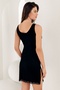 Women's Thick Strap Side Slit Lace Detailed Nightgown - 2