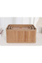 Set of 3 Bamboo Woven Storage Baskets - Cosmetics - Toys - Snacks - 5