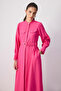 Belted Viscosa Dress - 2
