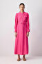 Belted Viscosa Dress - 5
