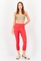 Women Sportswear Fit Yoga Tights, Red - 4