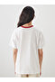 Crew Neck Italy Printed Women's T-Shirt - 4