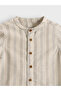 Striped Baby Boy Shirt and Shorts 2-Piece - 7