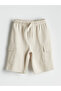 Printed Boys' T-Shirt and Pocketed Shorts 2-Piece Set - 6