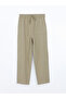 Women's Linen Blended Pants with Elastic Waist - 5