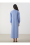 Judge Collar Striped Poplin Shirt Dress - 4