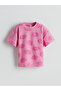 Embossed Printed Baby Girl Blouse and Shorts 2-Piece - 2
