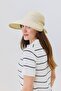 Micro Fabric Zippered Adjustable Sports Running and Tennis Cap Y25730-30 Beige - 3