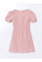 Girls' Crew Neck Dress - 2