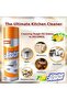 Citrus All-Purpose & Kitchen Cleaner Combo - Burst Spray for Tough Grease Removal, Fresh Scent & Hea - 6