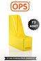 Mg 101 A4 Disassembled 72 Pieces Plastic Vertical Magazine Folder Archive Box Organizer Storage Storage
