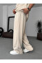 Beige Washed Pipe Leg Sweatpants Jj-202 - 6