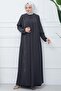 Plus Size Leaf Stone Mother's Dress Smoked Hm2350 - 3